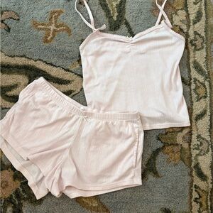 Hollister Light Pink Pajama Set